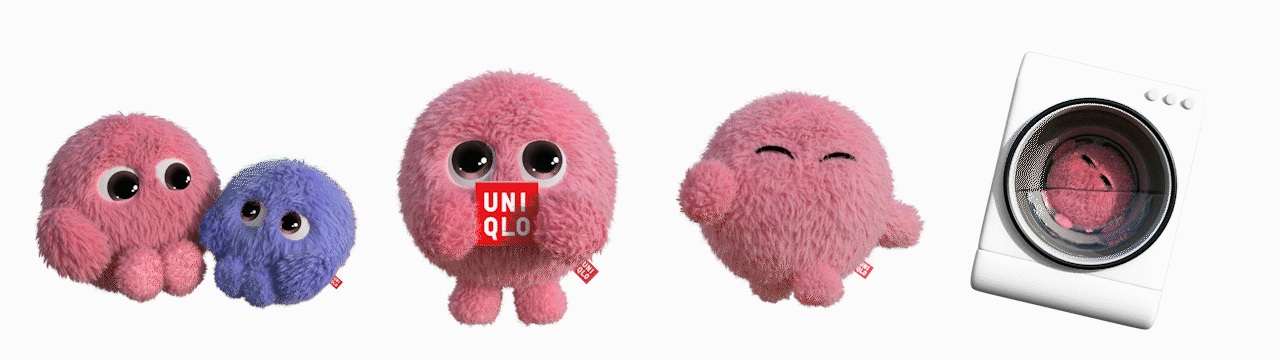 优衣库—摇小绒表情制作