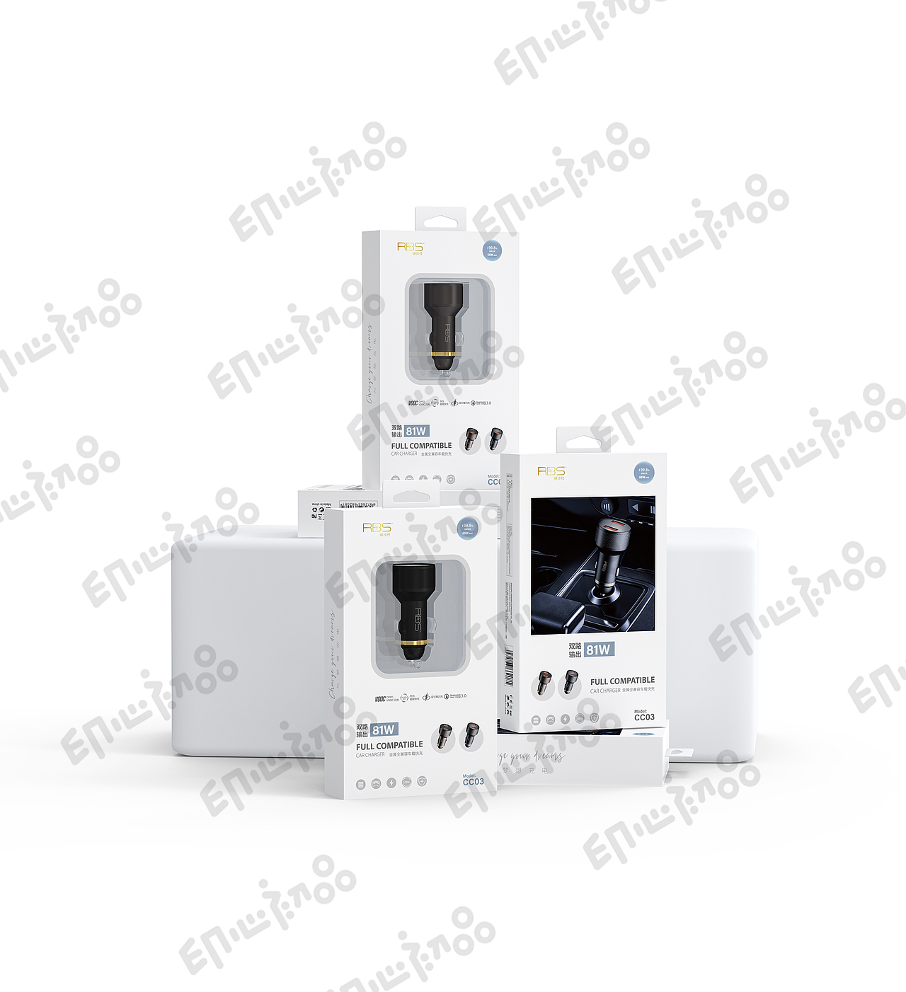 车载充电器包装设计（图ZMjk3MTk2MDE2） - 包装 - 站酷设计师印心初品原创素材 - 站酷ZCOOL