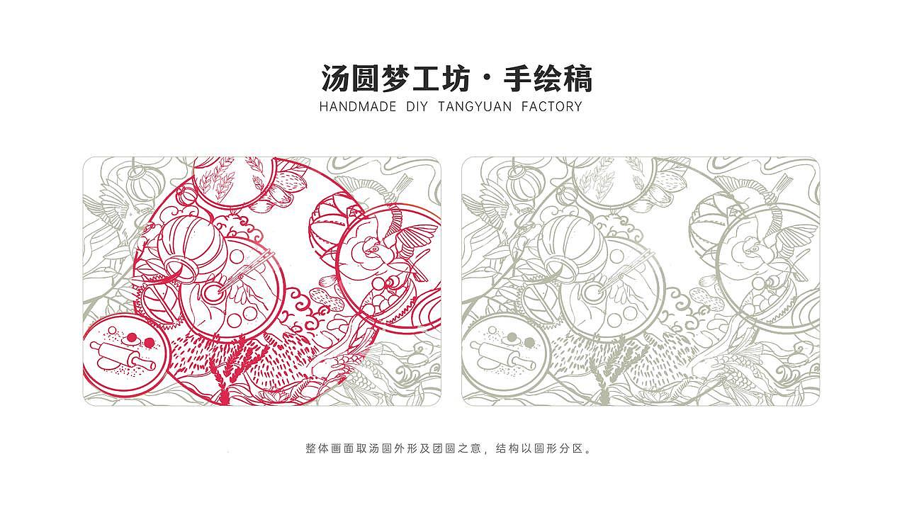 四川饭店X琢磨琢磨 | 汤圆梦工坊包装设计