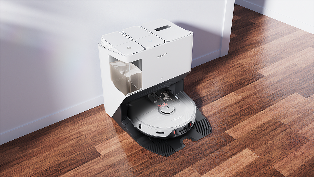 石头科技Roborock 智能扫地机器人S8 Pro Ultra Render(图ZMzQ1MTA2MDE2) - 产品 - 站酷设计师来辰原创素材 - 站酷ZCOOL