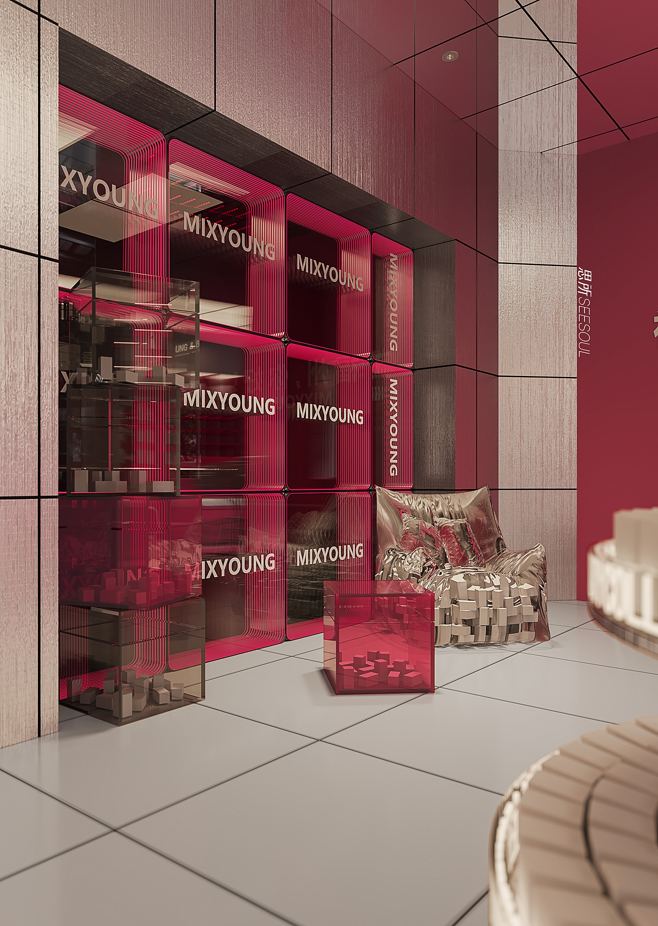 思所丨福州 麦小羊（图ZMzE4MDk4Mjcy） - 商业空间设计 - 站酷设计师思所设计SEESOUL原创素材 - 站酷ZCOOL