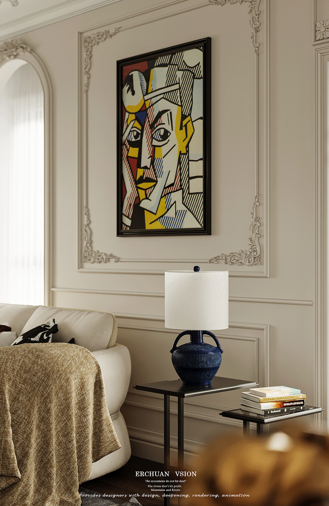 而川视觉丨中古混搭—复古创新并蓄（图ZMzY4MDExMTg4） - 家装设计 - 站酷设计师而川视觉原创素材 - 站酷ZCOOL