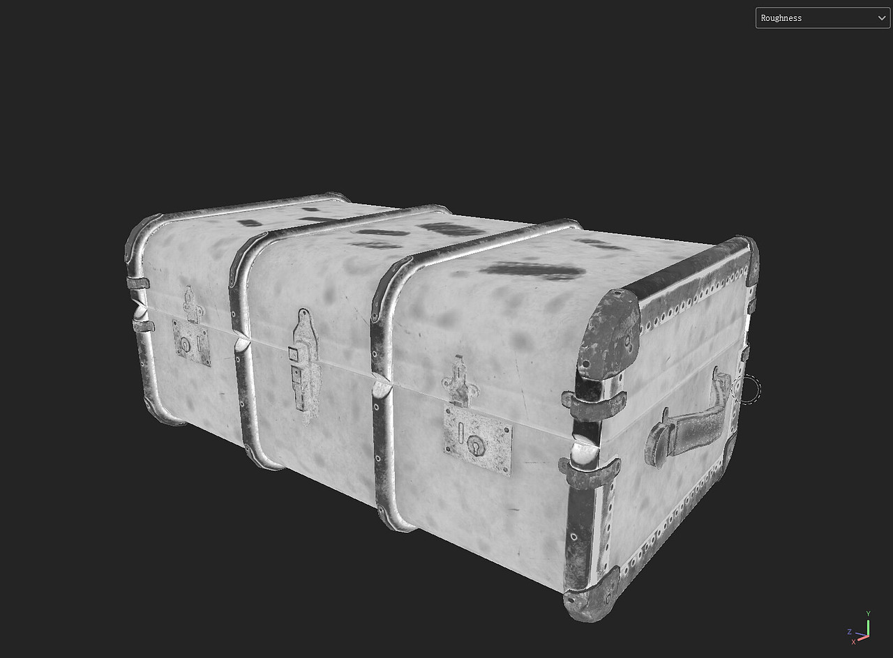 模型Roughness粗糙度截图