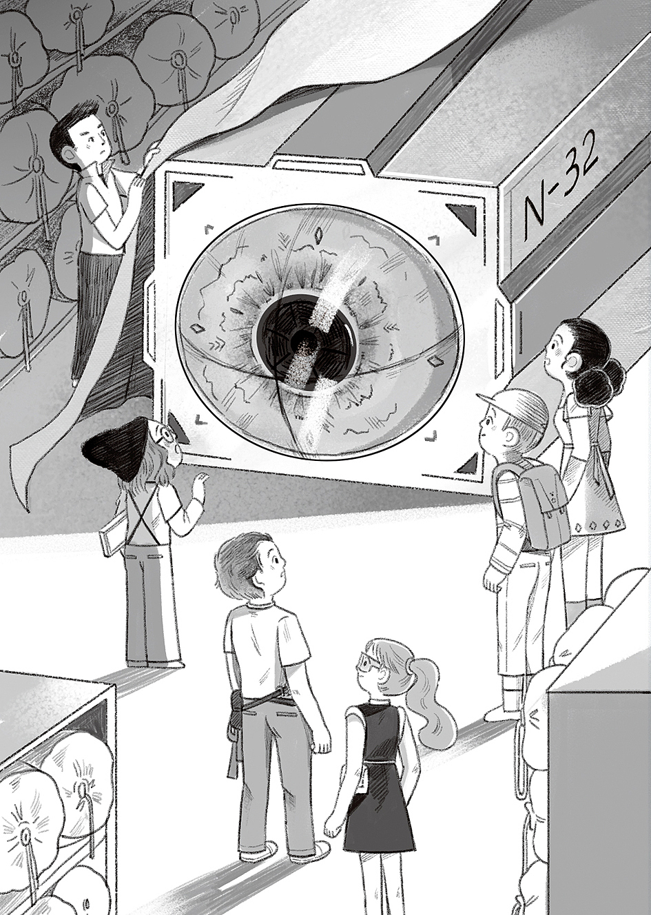 【迷失深空】儿童小说插图（图ZMjk4MzAxNjY4） - 儿童插画 - 站酷设计师梦寐原创素材 - 站酷ZCOOL