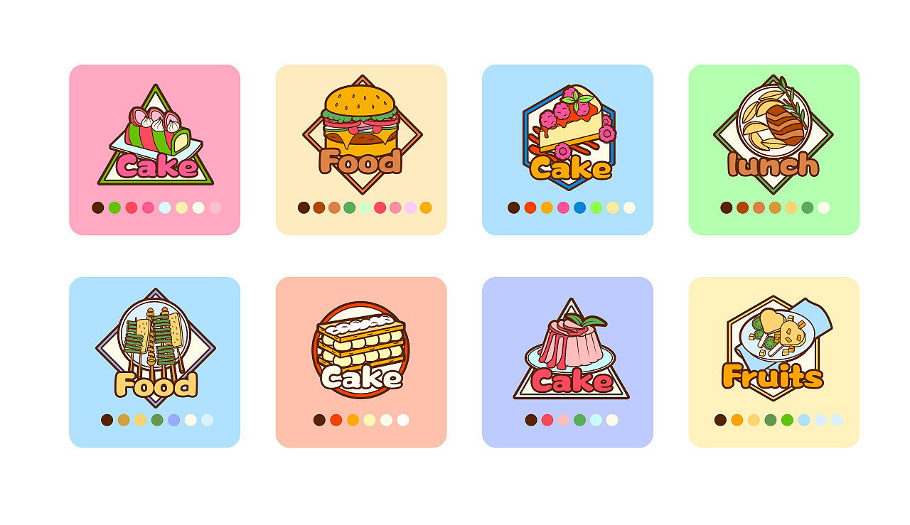 插画练习-食物（图ZMjk3NzUzMTUy） - 创作习作 - 站酷设计师阿狸不乖原创素材 - 站酷ZCOOL