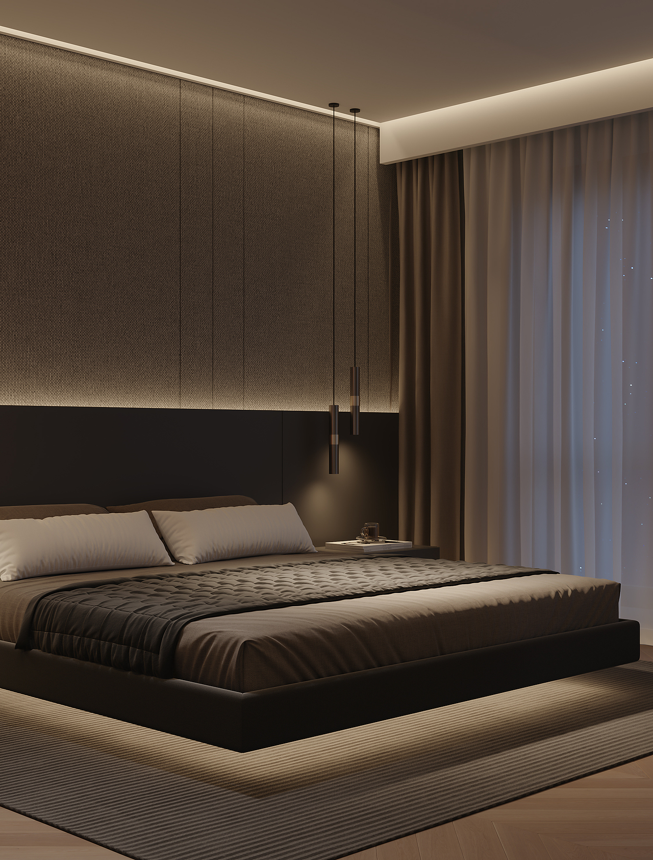 现代简约客餐厅