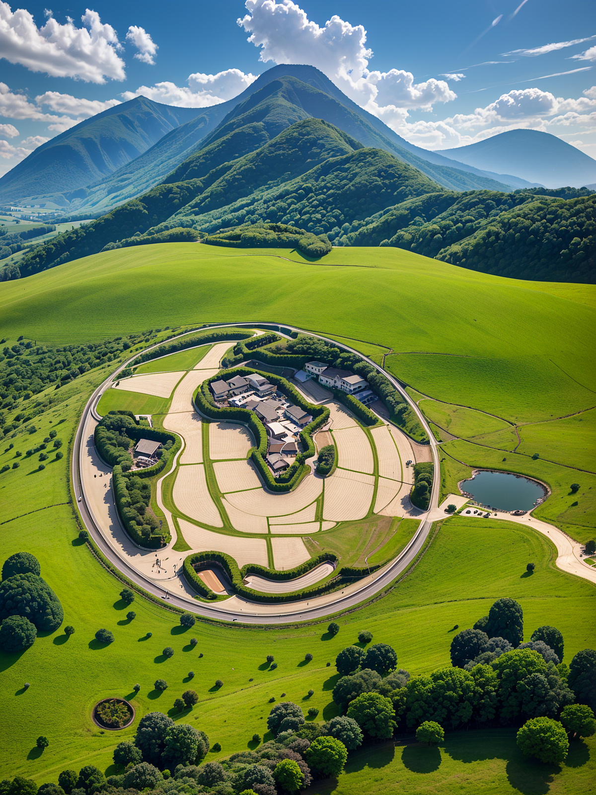 世界地球日海报——地球村