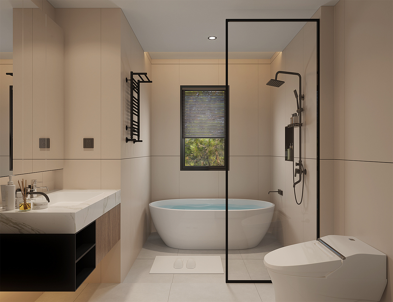 打造现代空间设计,框住时间的温柔