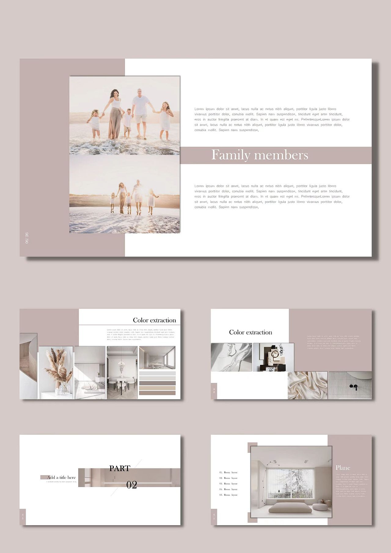 高级感PPT模板丨极简室内设计（图ZMzI1OTkzMTUy） - 家装设计 - 站酷设计师蔚来PPT原创素材 - 站酷ZCOOL