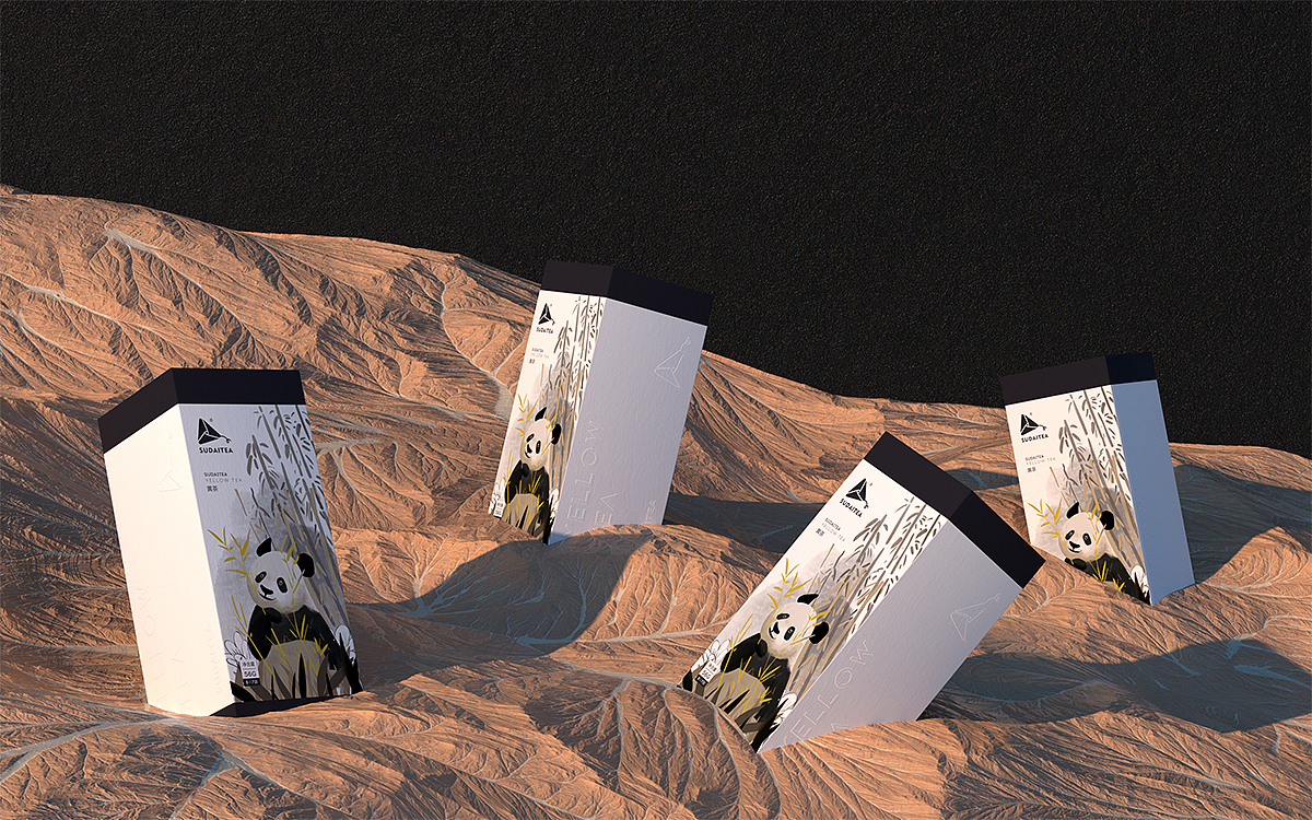 动物形象茶叶包装