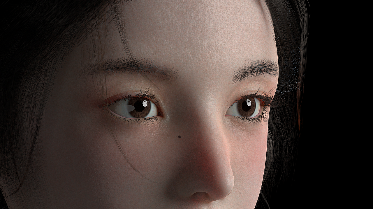 超写实虚拟数字人—昤珑