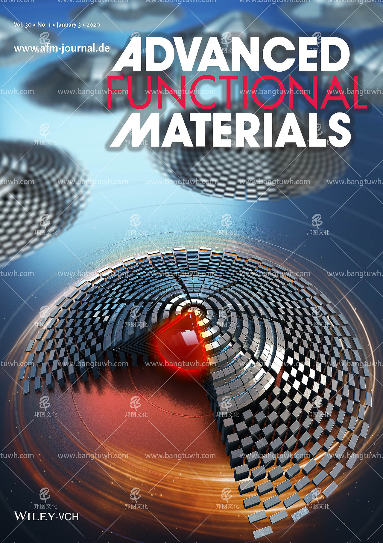 科研画图 学术期刊封面作品