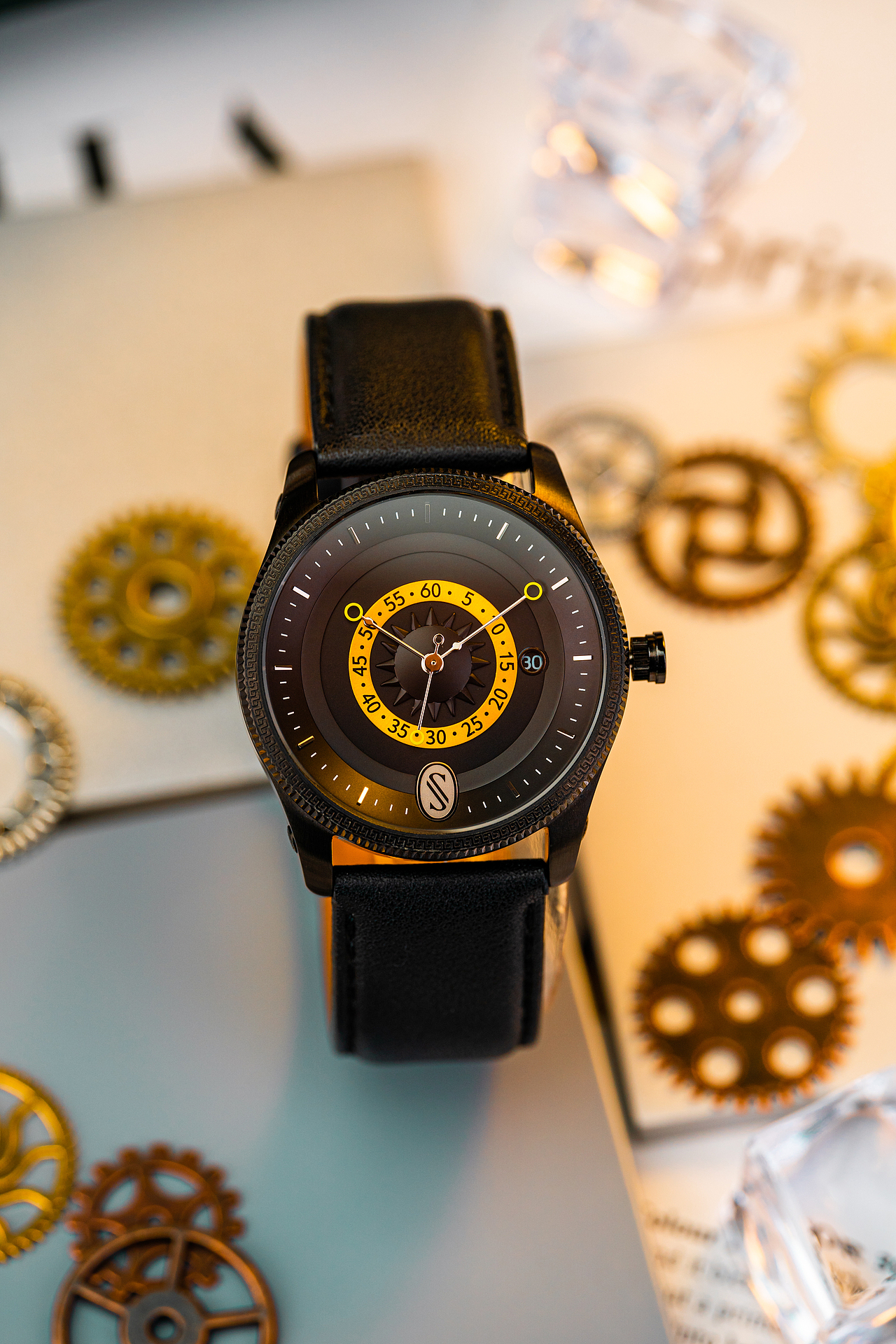 手表拍摄 场景图 男表 机械表