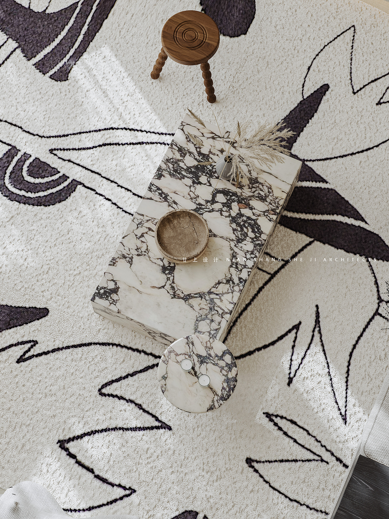 廿上设计 | 450㎡自建房,不被风格定义的家