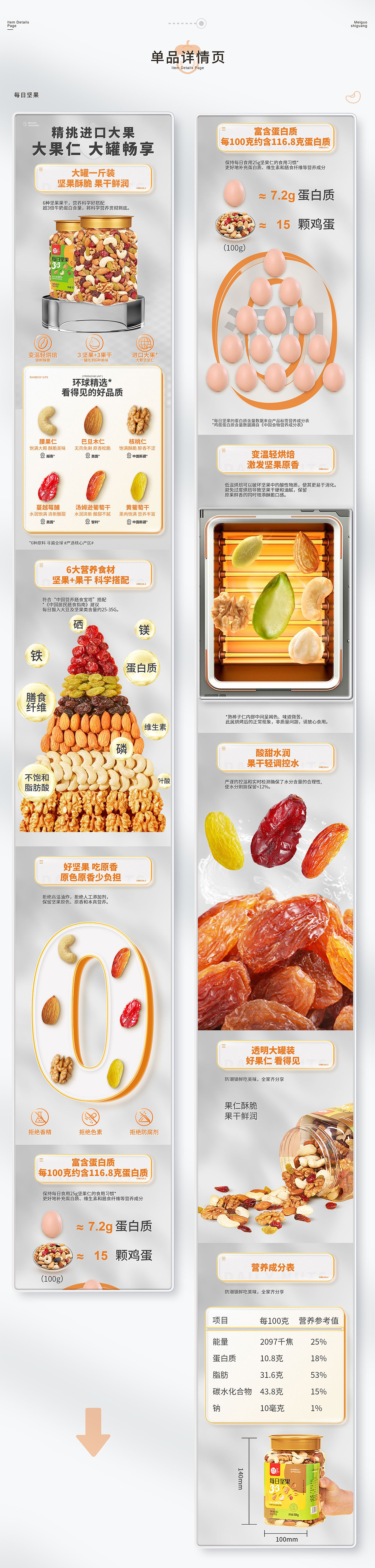 电商作品集✖每果时光品牌视觉|活动页|详情页|主图