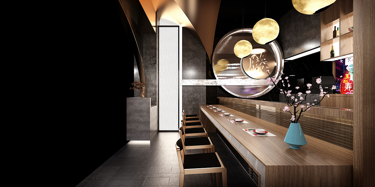 MLC飞行厨房（高级OMASAKE日料店）（图ZMjk3ODUwODIw） - 酒店餐饮设计 - 站酷设计师南山设计工作室原创素材 - 站酷ZCOOL
