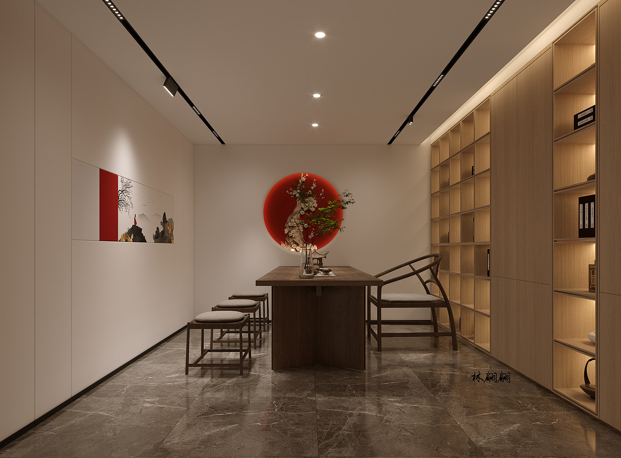 茶馆设计|尽显东方文化底蕴的禅意秘境