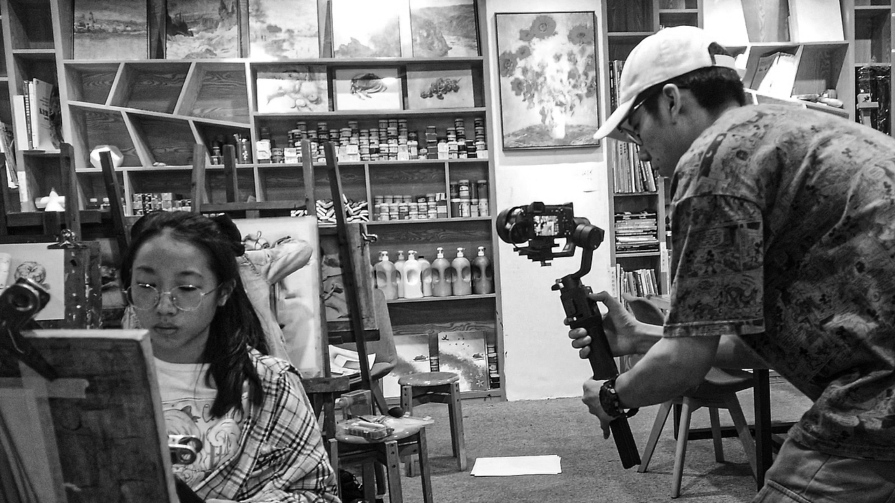 增长超人为登顶拍摄时的照片