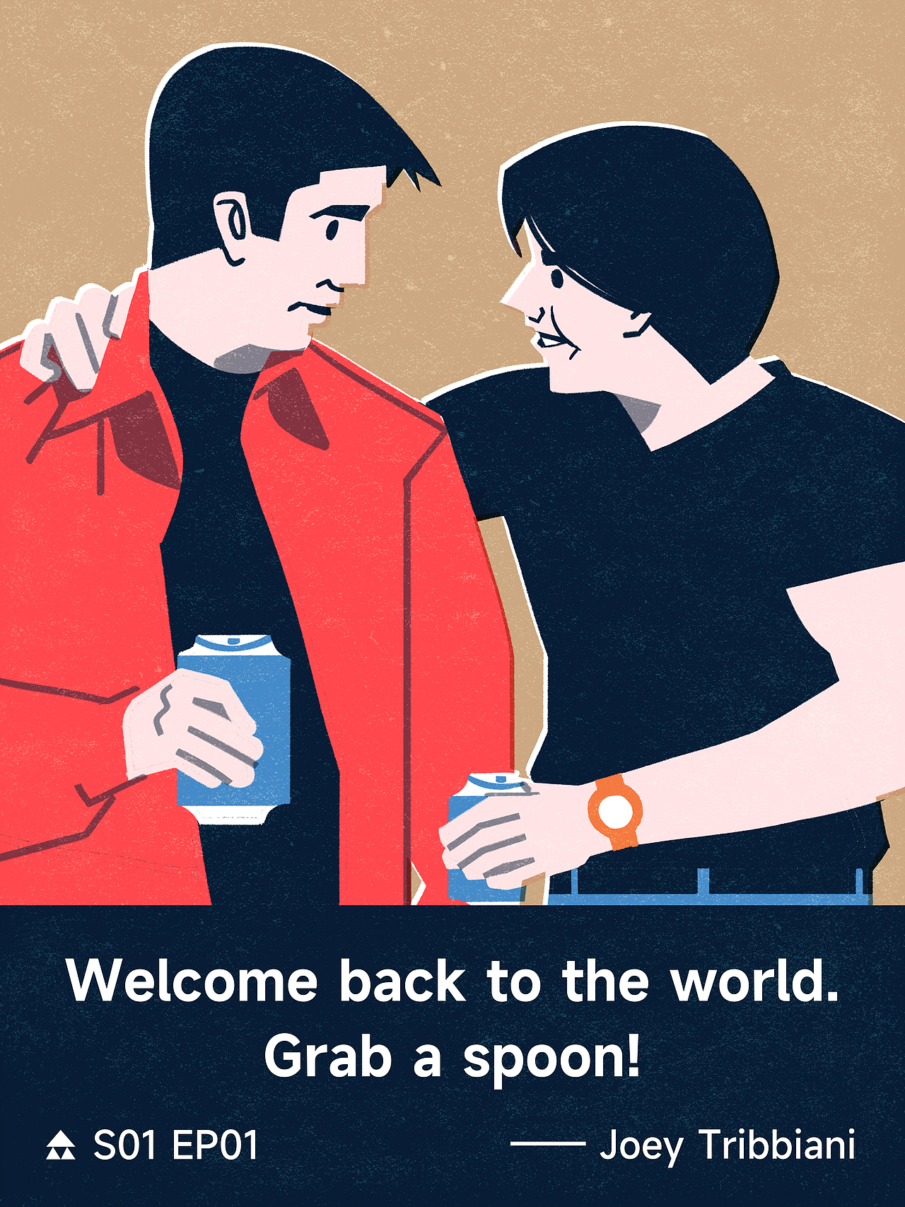 《老友記》系列插畫-1（圖ZMzU5MzkyNzgw） - 藝術(shù)插畫 - 站酷設(shè)計(jì)師林森插畫原創(chuàng)素材 - 站酷ZCOOL