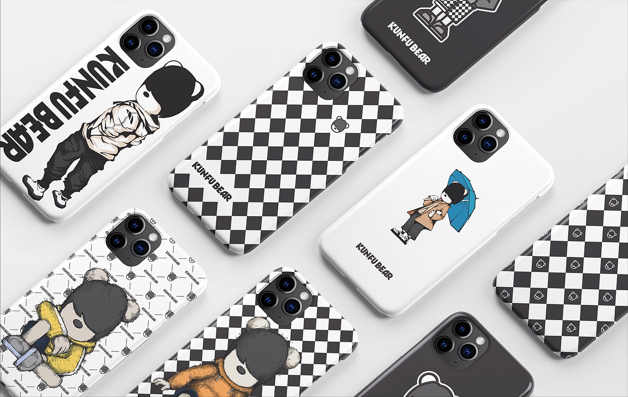 潮流IP 功福熊(KUNFU BEAR) 潮玩IP 潮酷IP 原创动漫IP