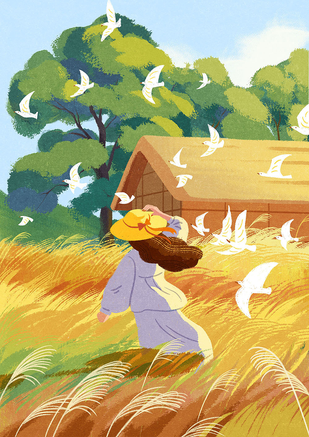 我的生活 | 季节插画练习合集