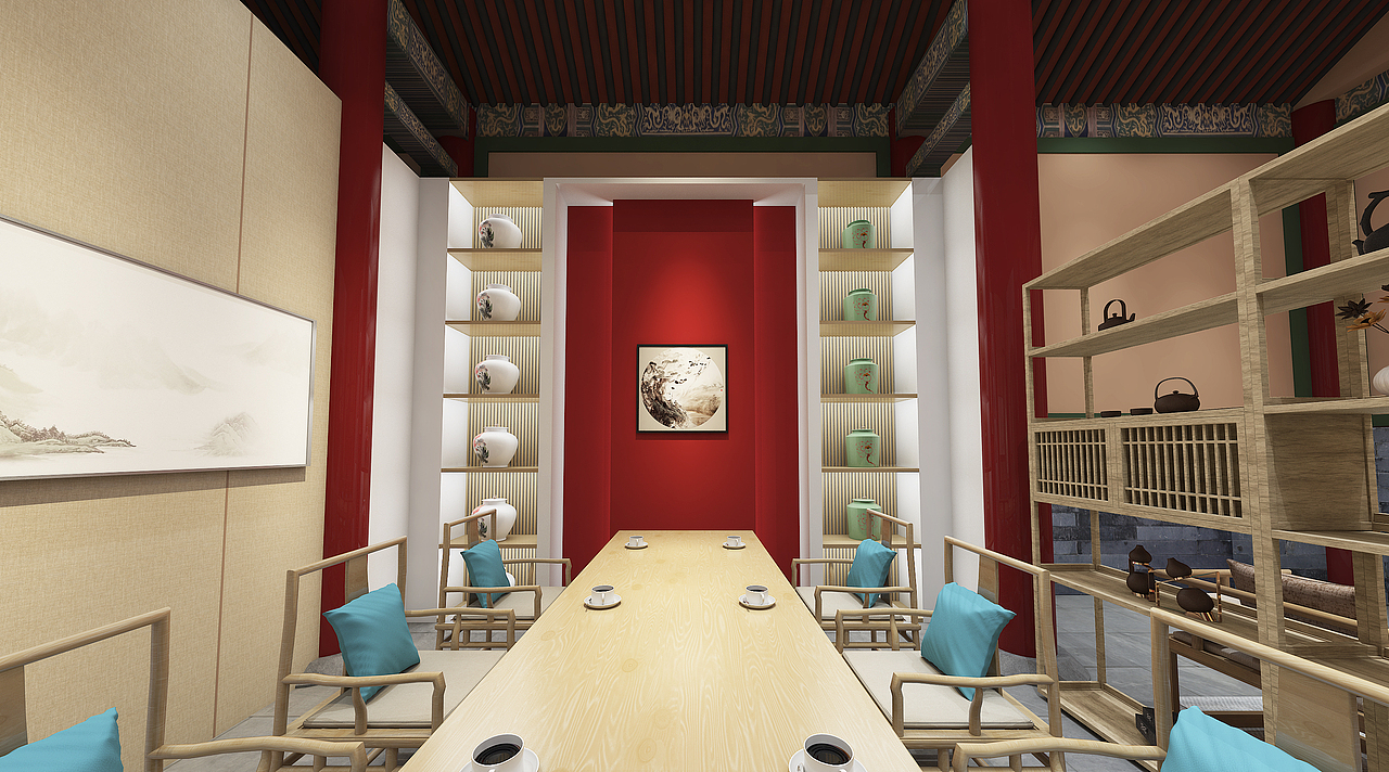 故宫普渡寺展厅（图ZMzA2NjYzNzUy） - 展陈设计 - 站酷设计师SUPERDHQ原创素材 - 站酷ZCOOL