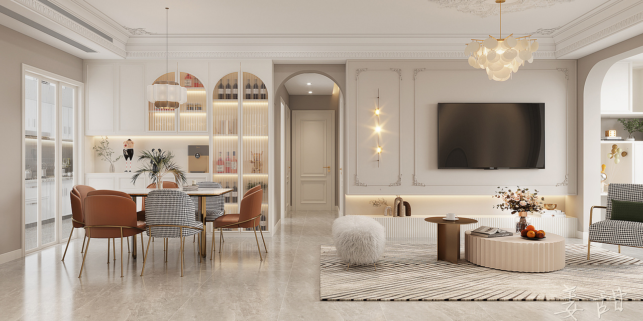  现代客餐厅合集|我定与你一生一世一双人，白首不分离