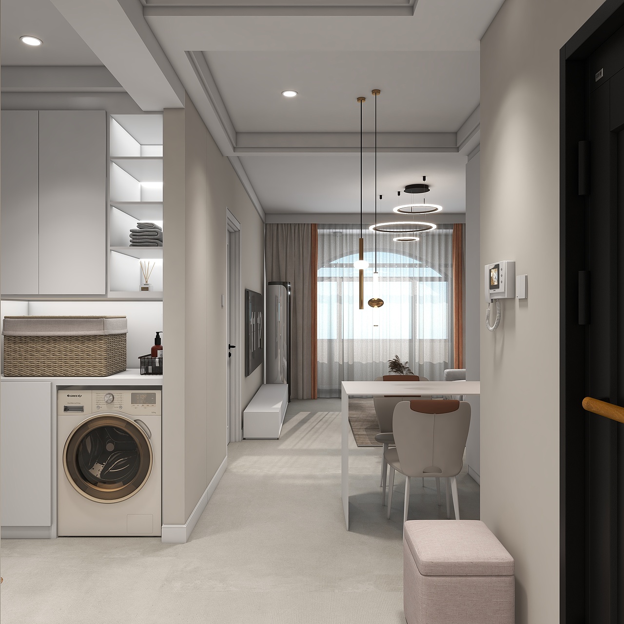 100m² 简约/酷家乐