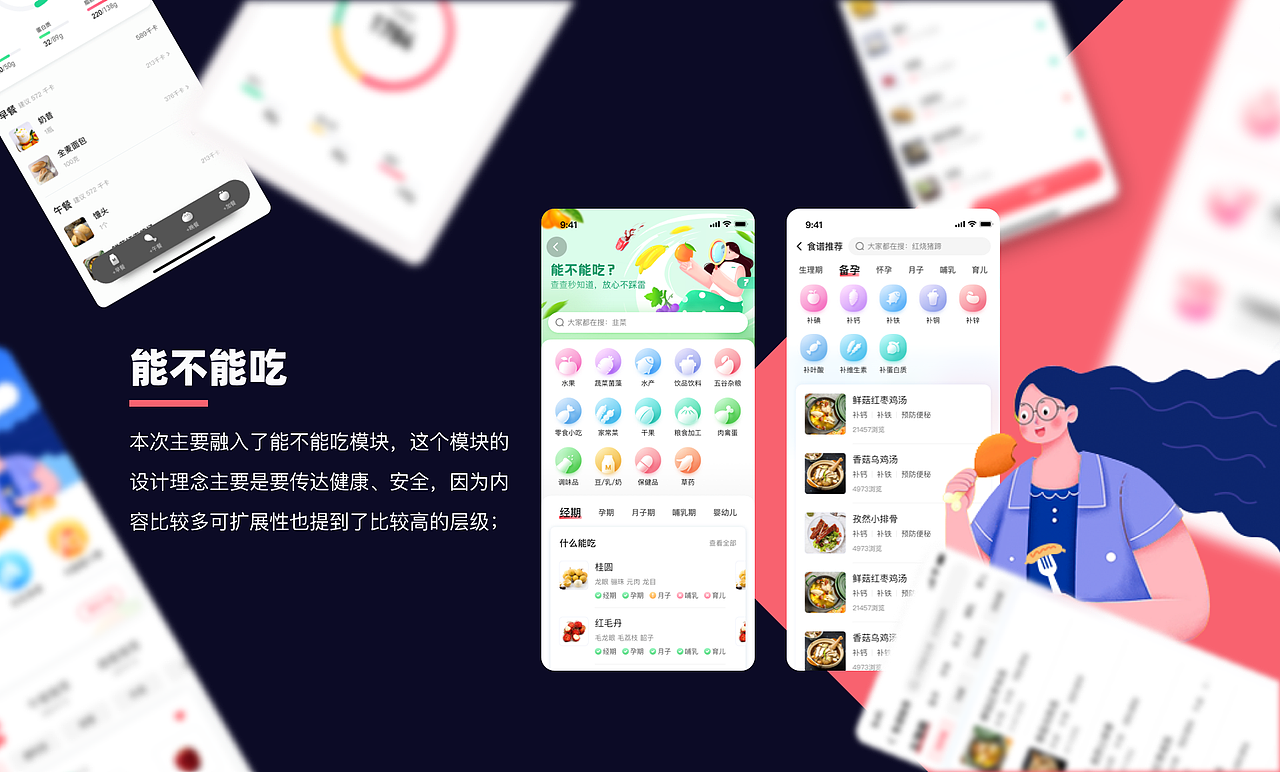女性健康项目复盘（图ZMzU0NzA2Mzgw） - 软件界面 - 站酷设计师小木喵原创素材 - 站酷ZCOOL