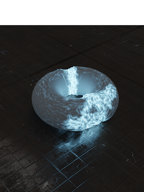 houdini弄得电击特效,再用blender渲了下