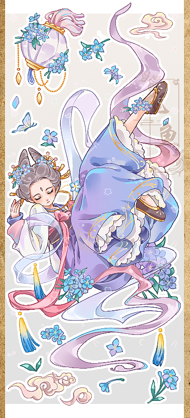 玉影阑珊(胶带成稿)