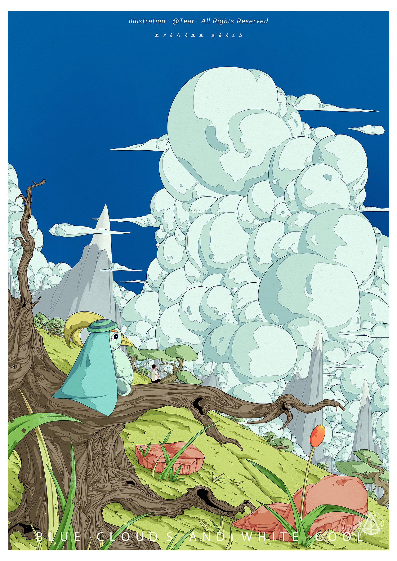 天羿TEAR——2022年度插画总结（图ZMzI5NjUyOTY0） - 新锐潮流插画 - 站酷设计师天羿TEAR原创素材 - 站酷ZCOOL