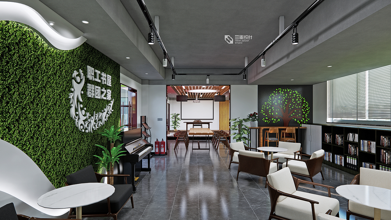 党建阵地建设-惠州某商业银行（图ZMzMzNzIxMTQw） - 展陈设计 - 站酷设计师三墨设计工作室原创素材 - 站酷ZCOOL