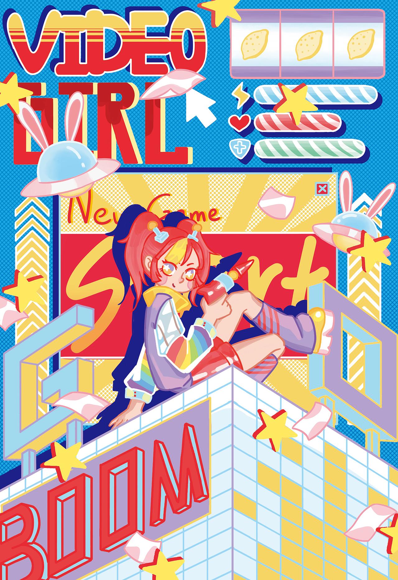 2020-2021插画作品（图ZMzM5ODg3Nzc2） - 商业插画 - 站酷设计师镜从余原创素材 - 站酷ZCOOL