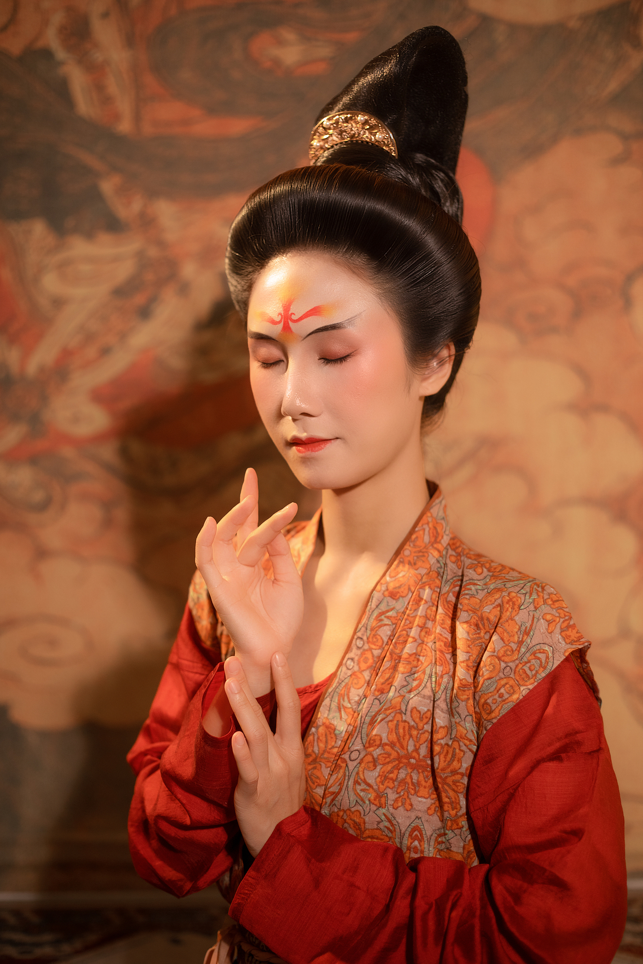 复原唐坦领（图ZMzQ2NDUyMjI4） - 人像摄影 - 站酷设计师九尾喵原创素材 - 站酷ZCOOL