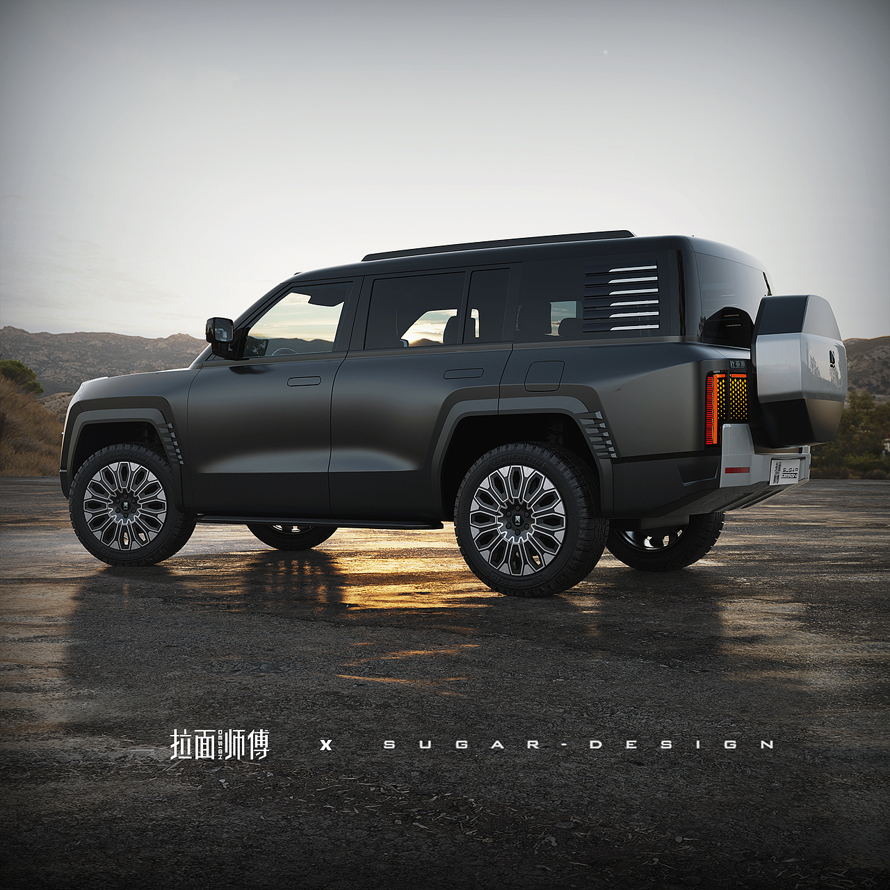 探索未知，开创非凡！比亚迪仰望硬派SUV新车驾到！（图ZMzI1MTY5ODQ0） - 交通工具 - 站酷设计师sugarchow原创素材 - 站酷ZCOOL