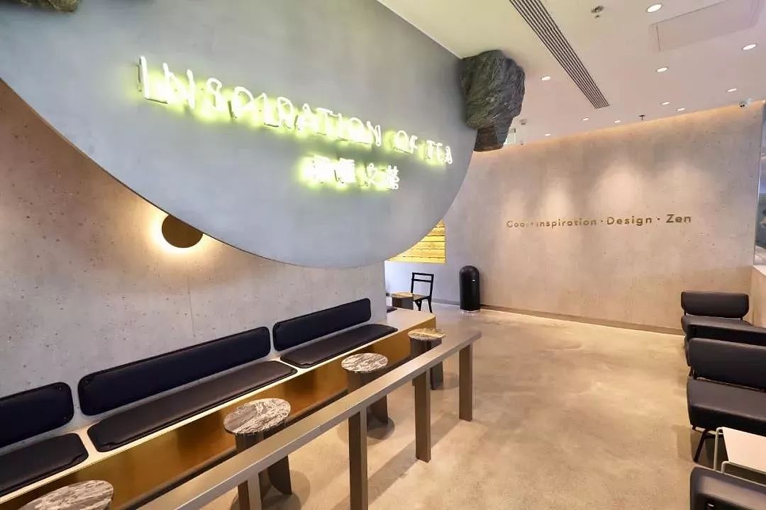 朗生墙板商业空间案例 | 喜茶(丽影广场店)