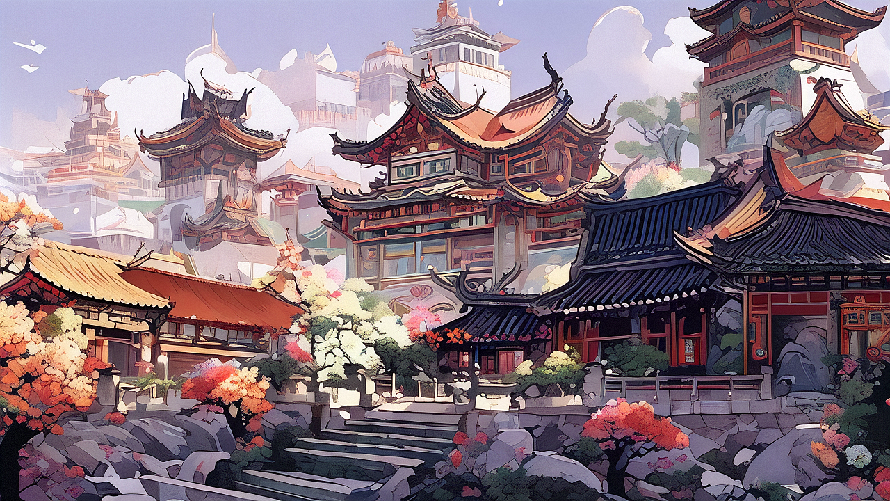 仙侠场景(三十)