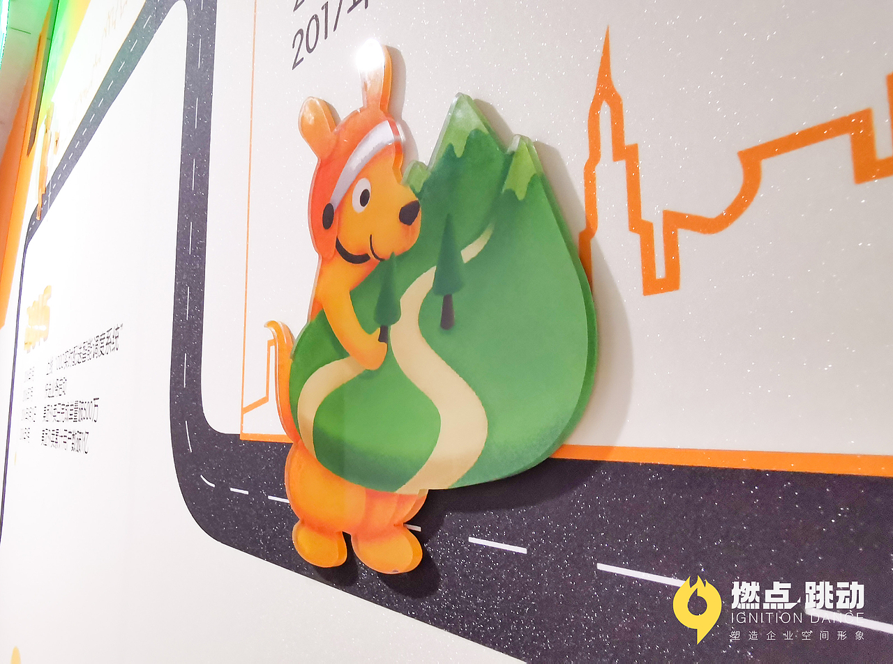 大事记墙、企业文化墙（美团外卖）