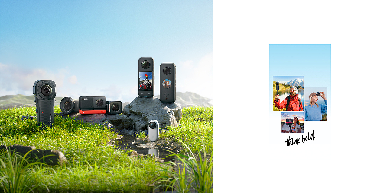 三维渲染-Insta360 产品渲染