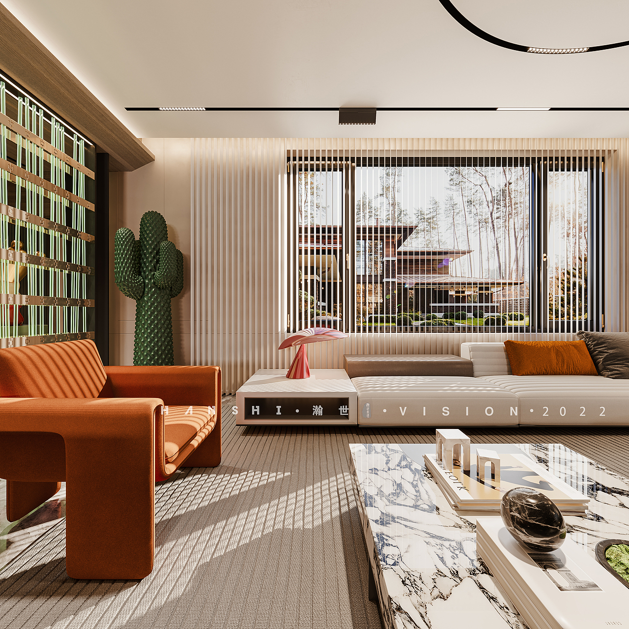 现代高奢别墅—瀚世表现