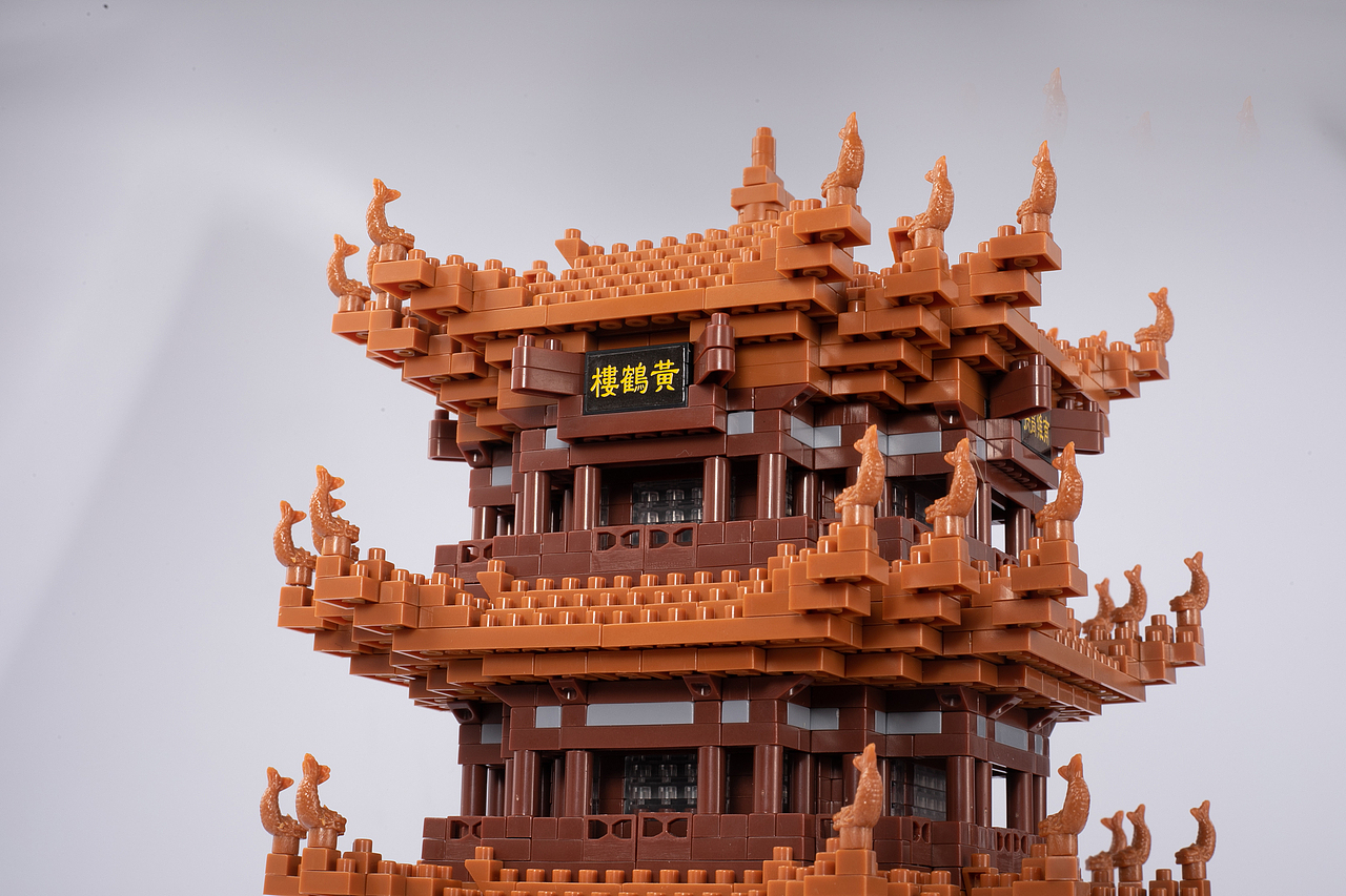 黄鹤楼微颗粒积木