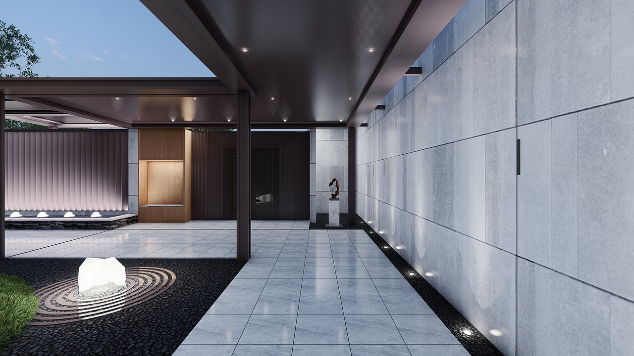 别墅庭院景观设计