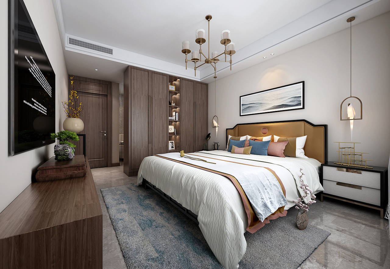 新中式,凝练了儒雅禅意的东方情韵