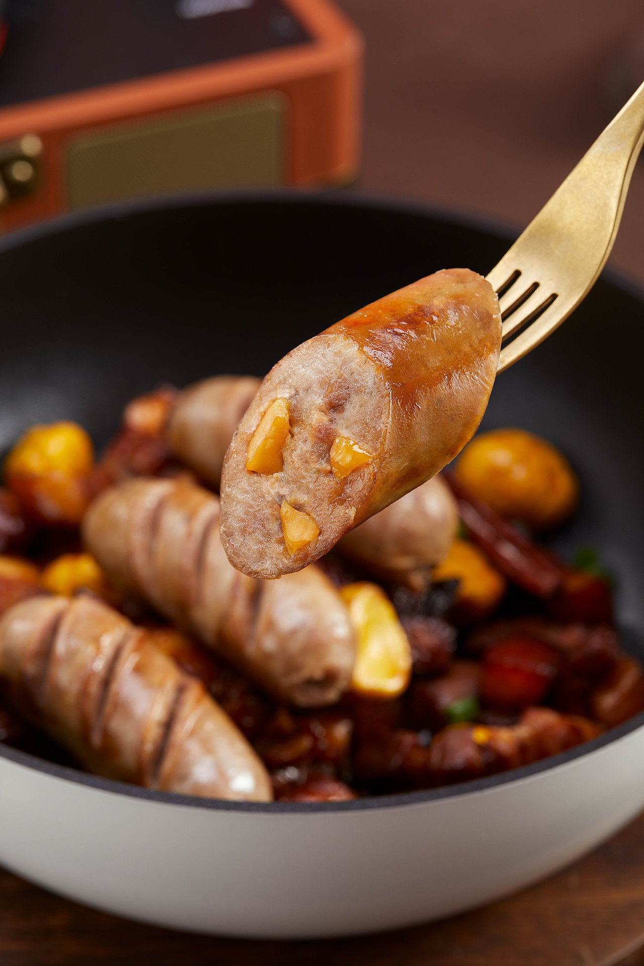 静物拍摄┃本味鲜物栗粒红烧肉肉肠