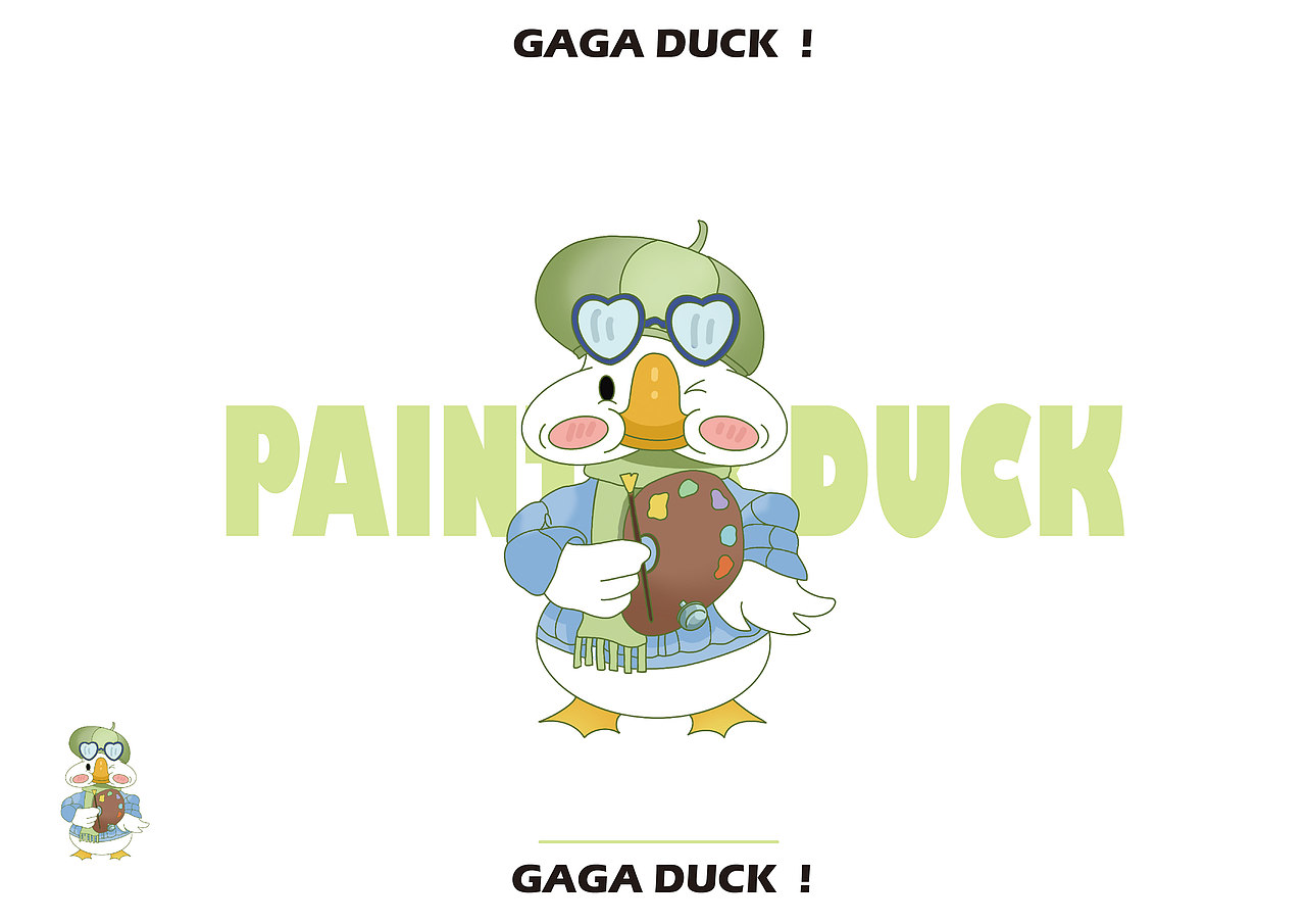 嘎嘎鸭 卡通IP形象【可授权】