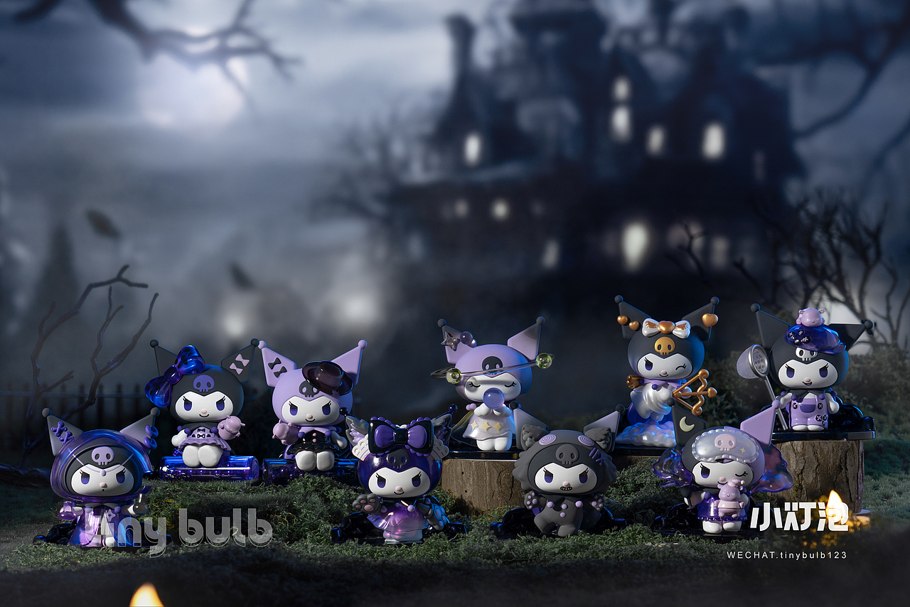 潮玩摄影|酷洛米狼人杀 盲盒拍摄