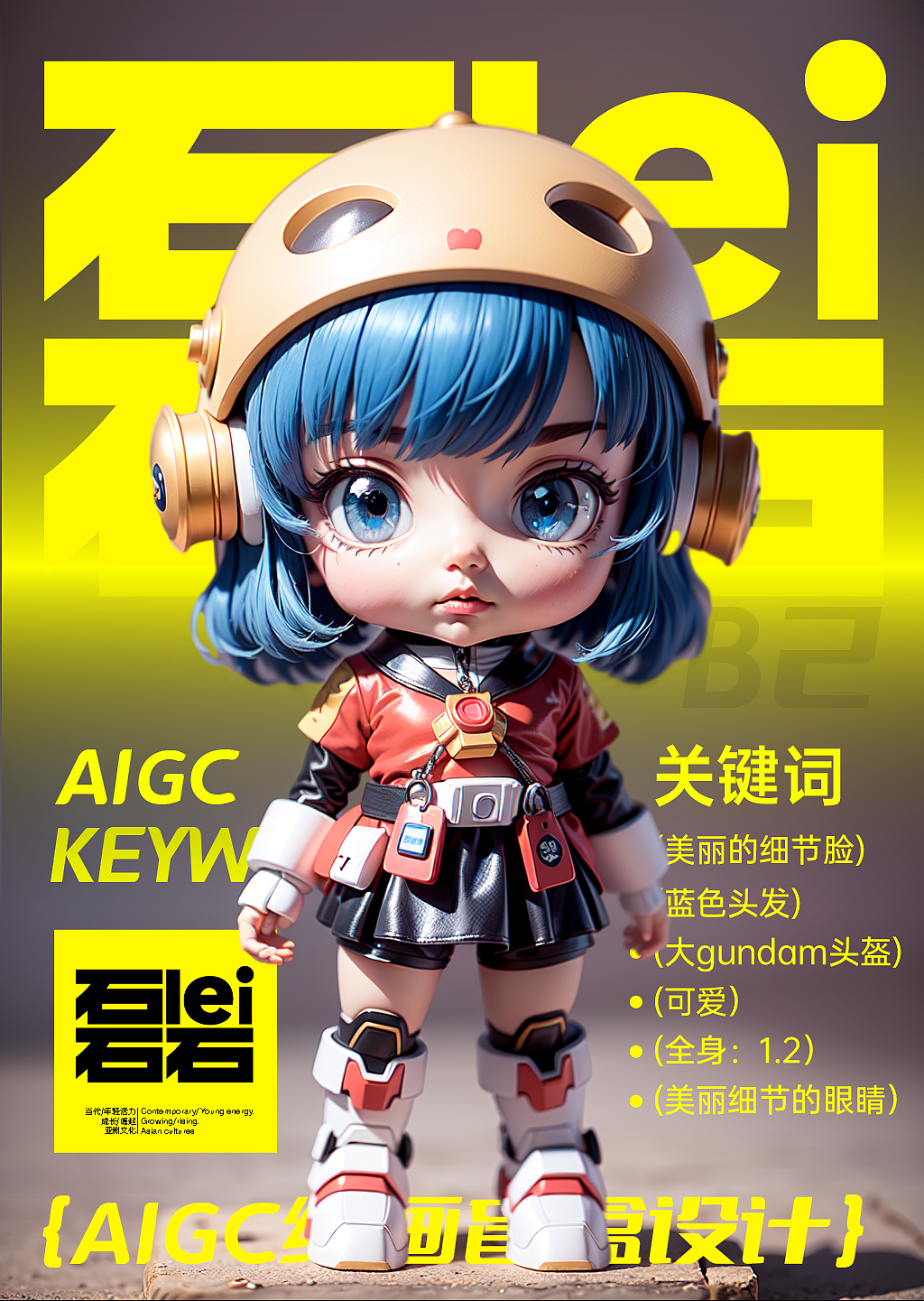 圈儿磊《盲盒造物》3D角色篇