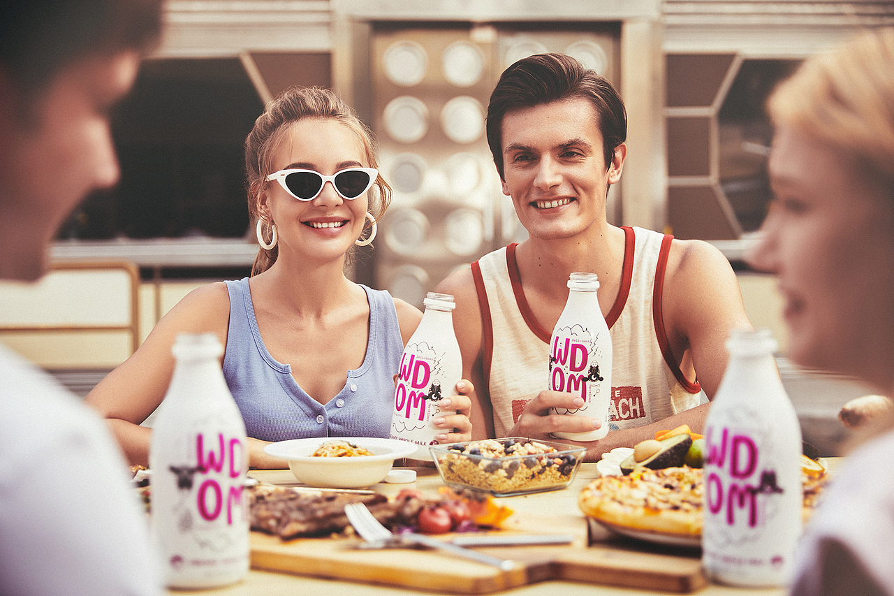 WDOM 新西兰牛奶拍摄