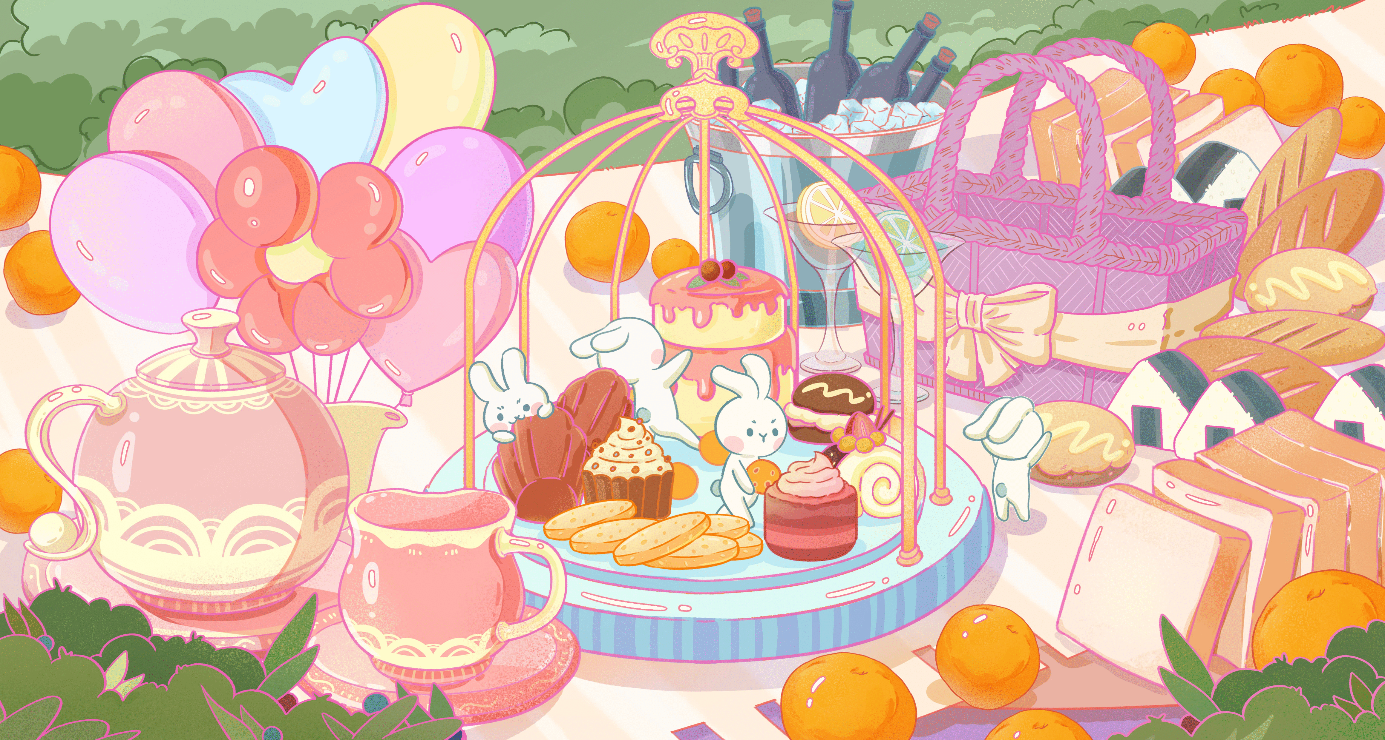 小兔的春游日记